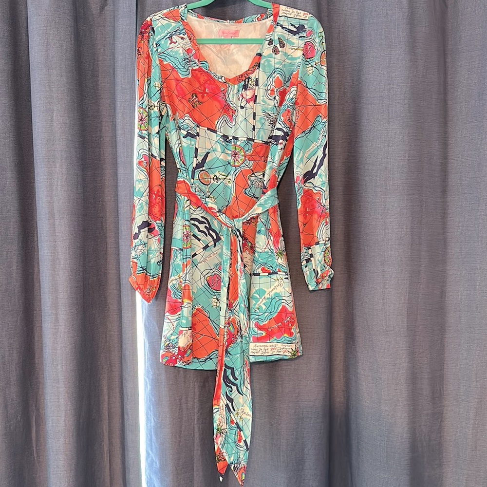 RARE Lilly Pulitzer X Marks the Spot Dress